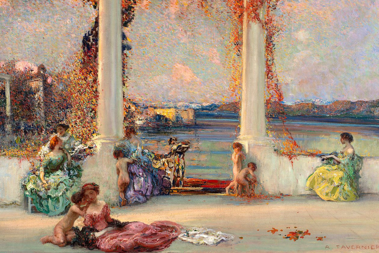O Embarque para Cythera. de Andrea Tavernier