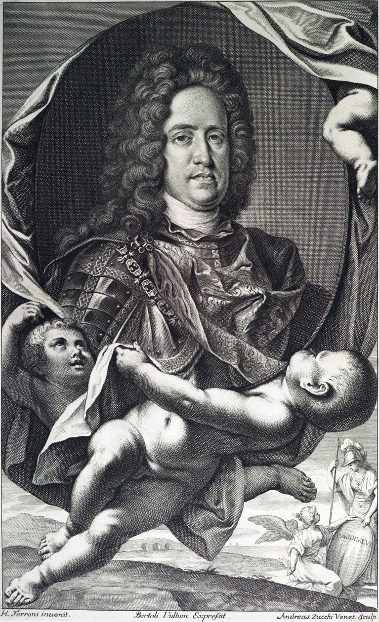 Carlos VI por Girolamo Ferroni de Andrea Zucchi