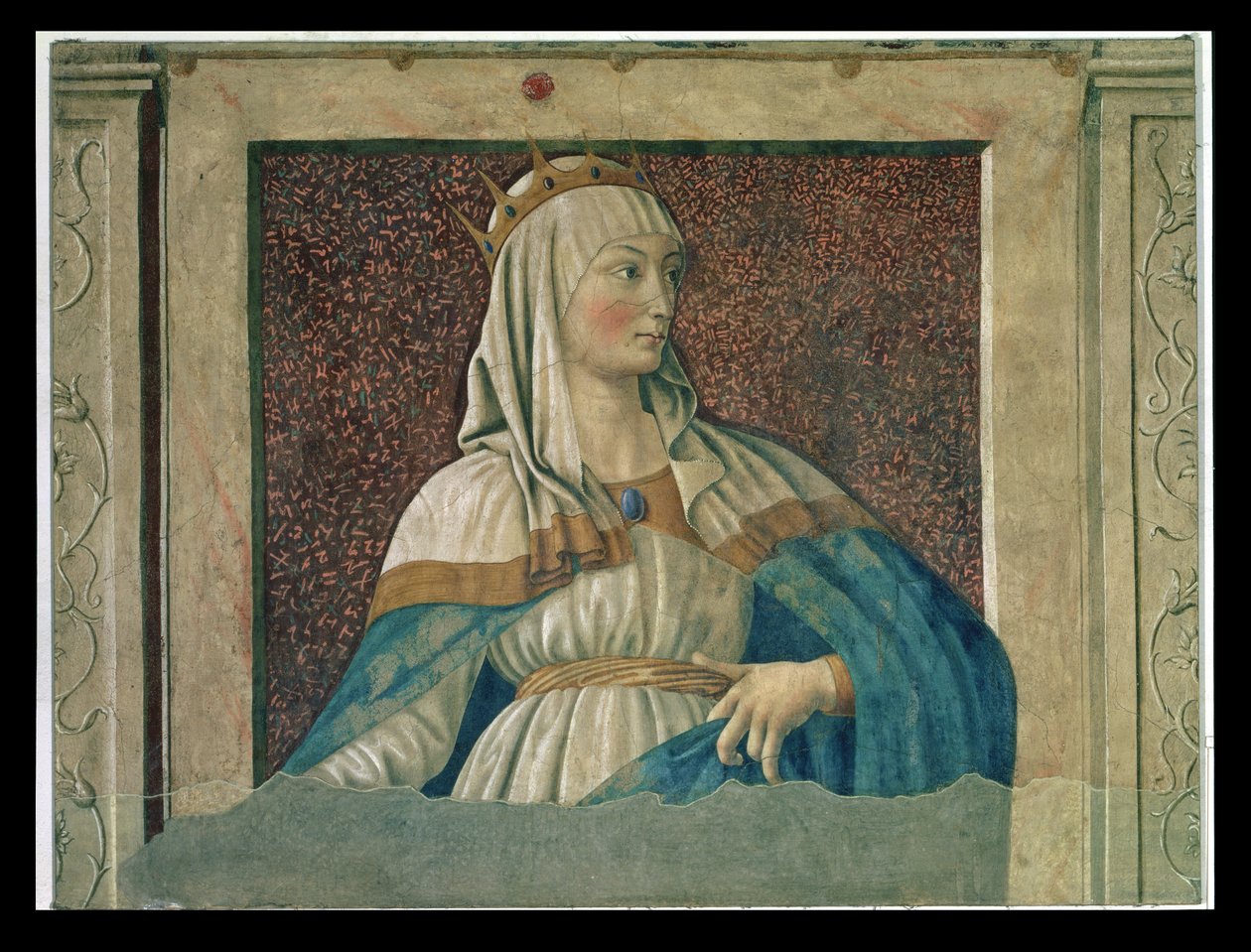 Rainha Esther, da série Villa Cadeucci de homens e mulheres famosos, c.1450 de Andrea del Castagno