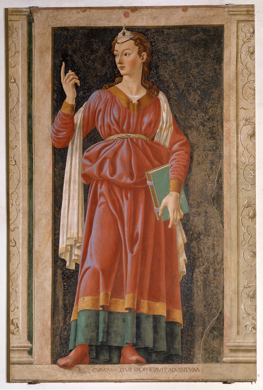 A Sibila de Cumae (Fresco de Andrea del Castagno