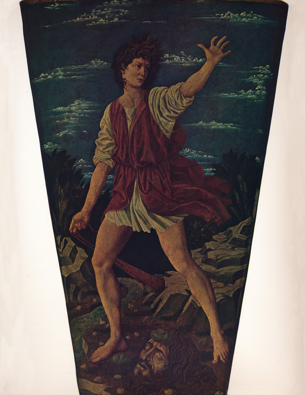 O David Jovem, c1450 de Andrea del Castagno