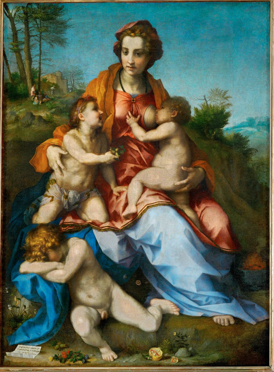 Caridade ... de Andrea del Sarto