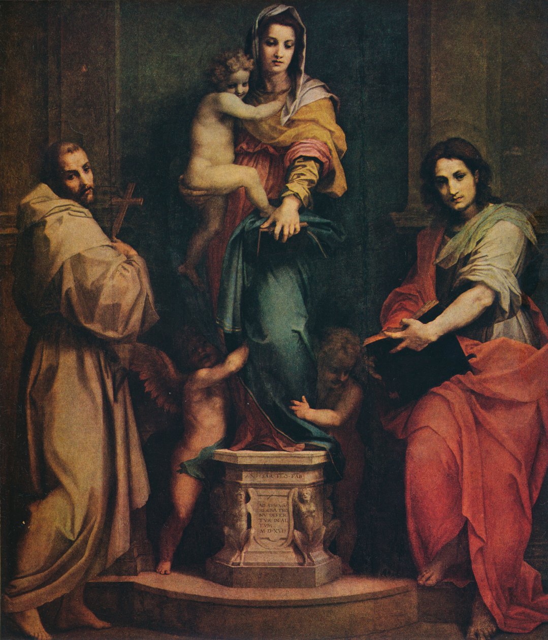 Madonna das Harpias, 1517 de Andrea del Sarto