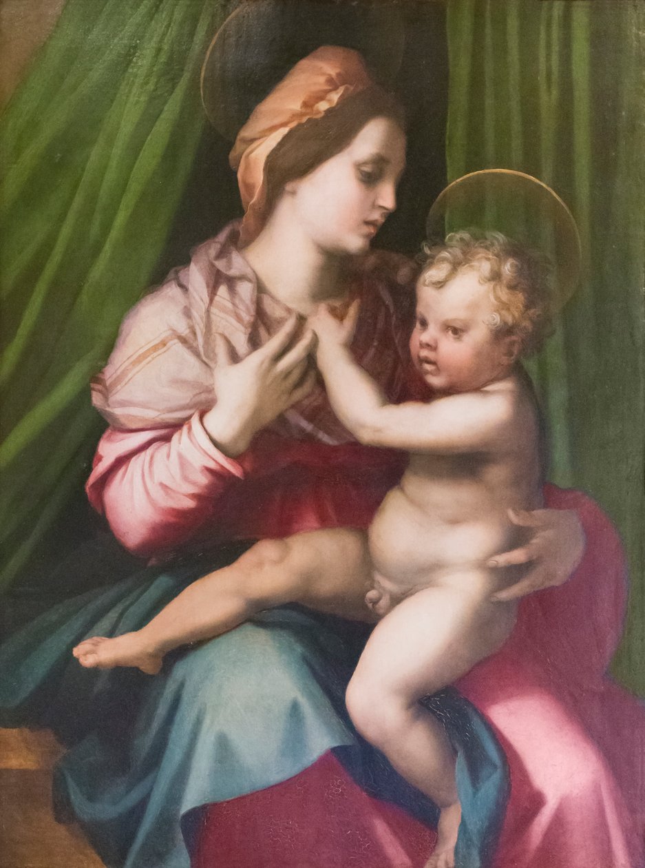 Madonna com Criança de Andrea del Sarto