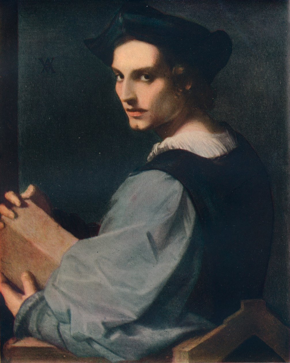 Retrato de um Jovem, c1517, 1911 de Andrea del Sarto