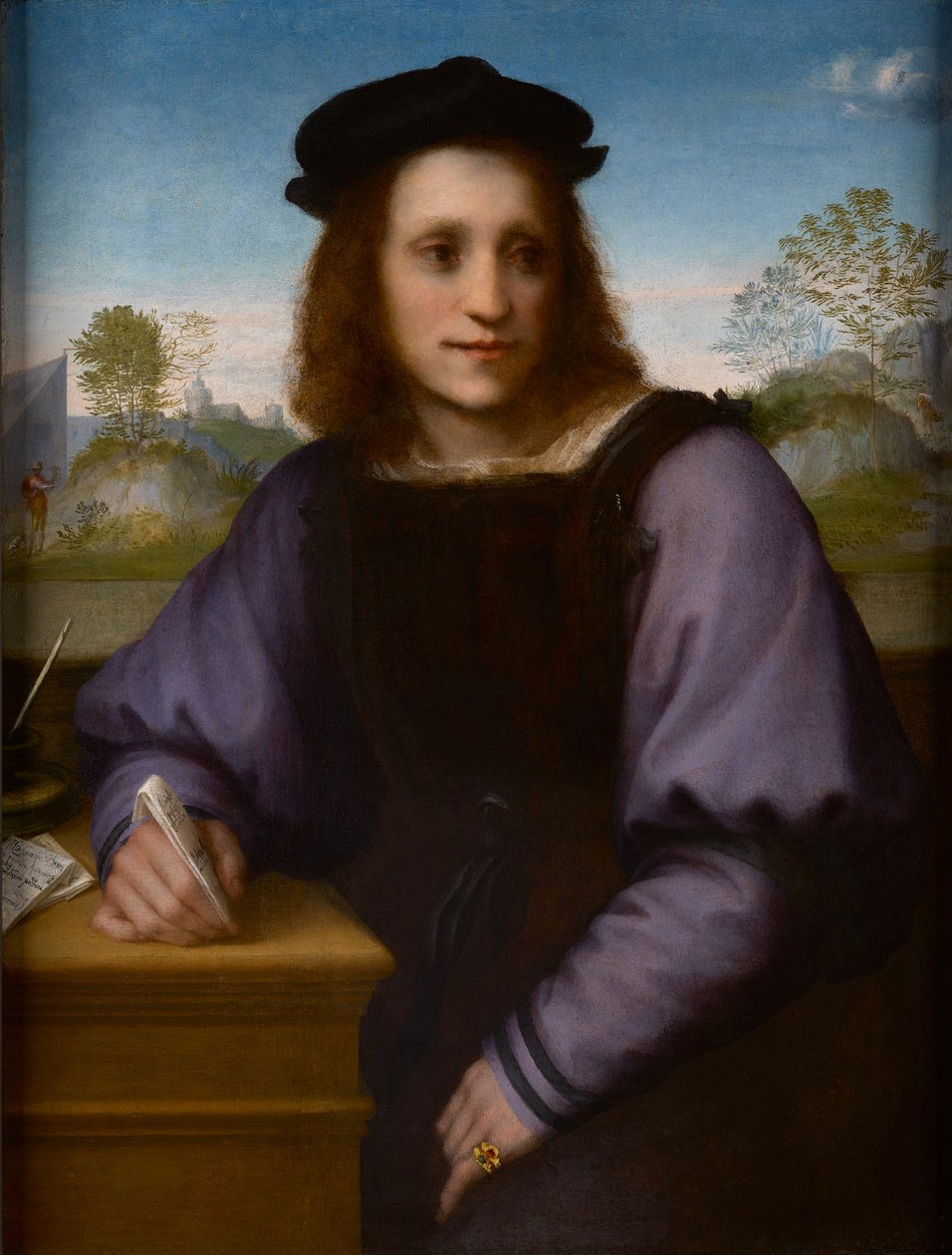 Retrato de um jovem, possivelmente Andrea di Matteo degli Albizzi de Andrea del Sarto