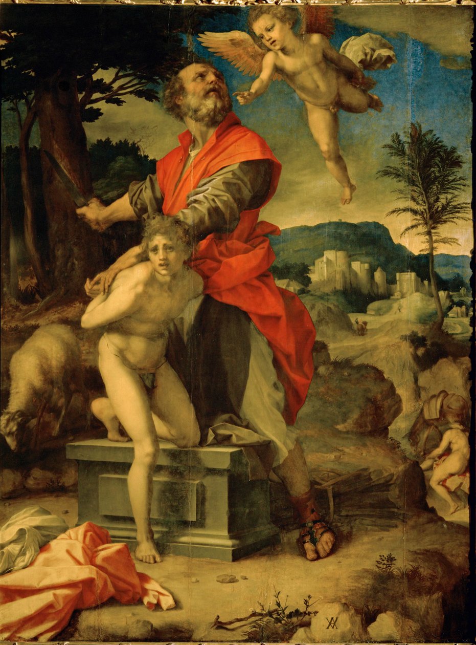 Sacrifício de Isaac de Andrea del Sarto
