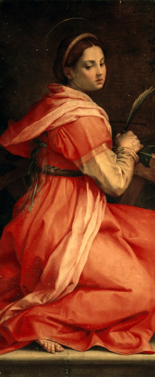 Santa Catarina de Alexandria, c.1530 de Andrea del Sarto