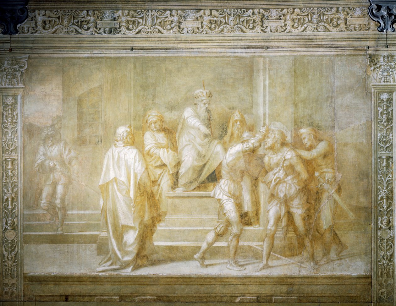 São João capturado por ordem de Herodes de Andrea del Sarto