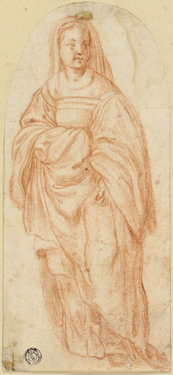 Mulher em pé de Andrea del Sarto