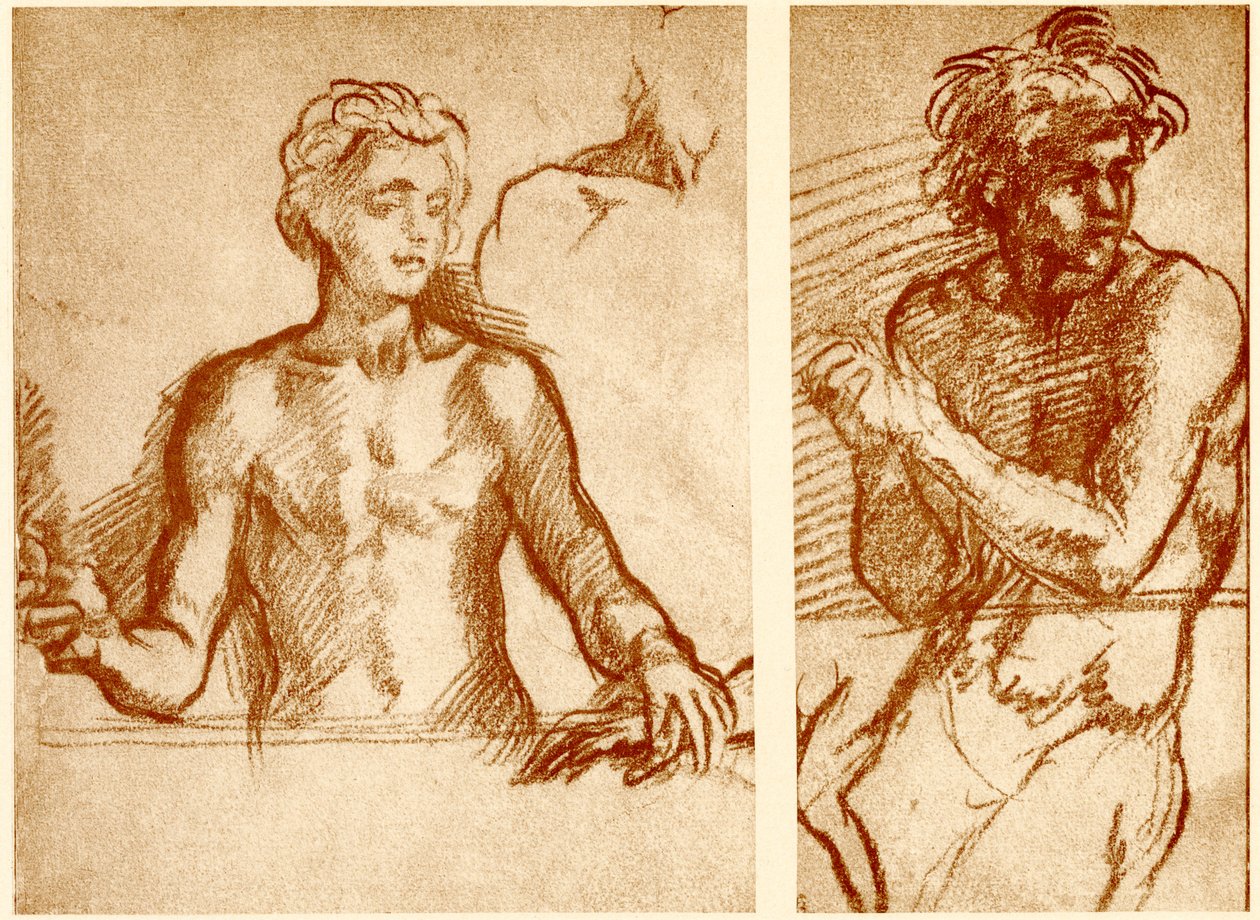 Estudos sobre a figura de Cristo de Andrea del Sarto