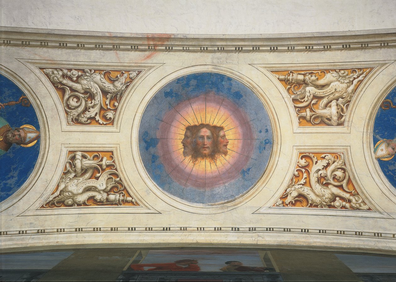 Trindade e quatro santos (Trinità e quattro Santi), de Andrea D