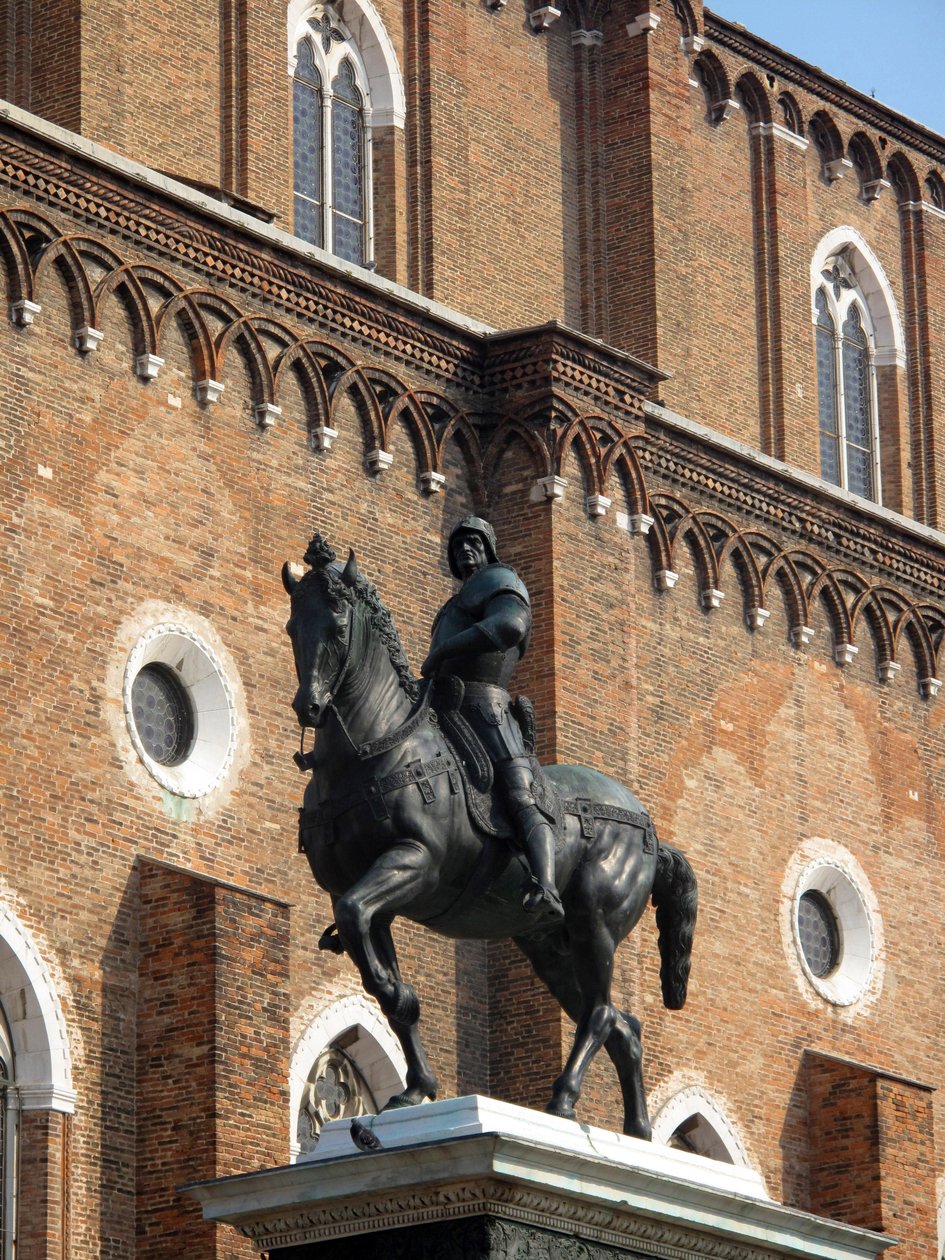Estátua equestre do Condottiere Colleoni de Andrea del Verrocchio de Andrea del Verrocchio