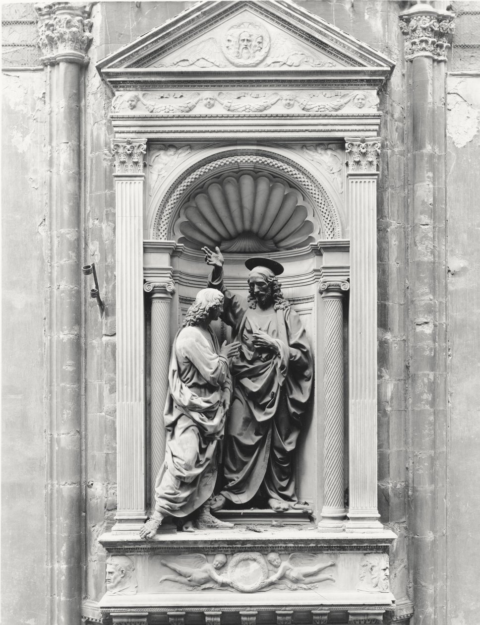 Incredulidade de São Tomás de Andrea del Verrocchio