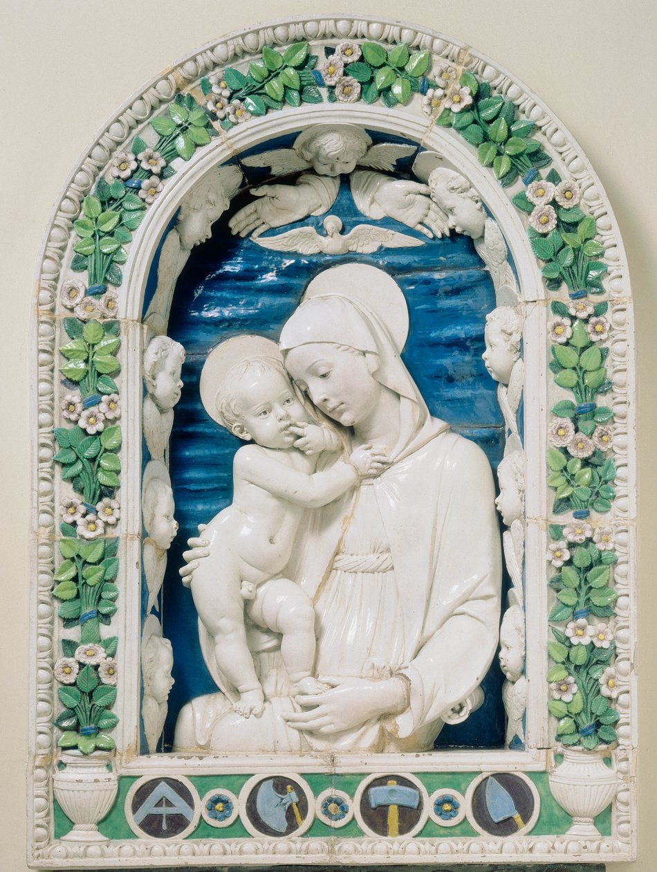 Madonna of the Architects: obra de Andrea della Robbia de Andrea Della Robbia