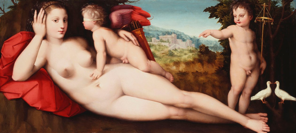 Vênus com Amor Sagrado e Profano, de Andrea di Alessandro Bresciano