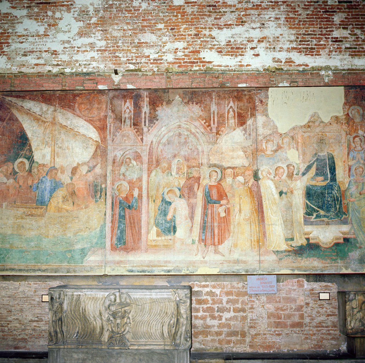 São Ranieri na Terra Santa, meados do século XIV de Andrea di Bonaiuto