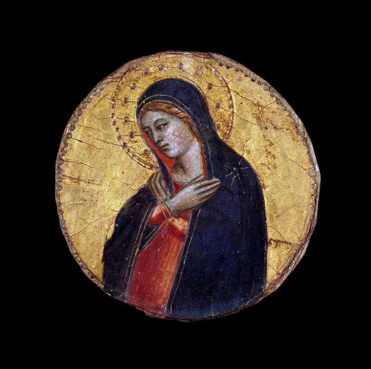 A Virgem da Anunciação, século XIV de Andrea di Cione