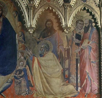 A peça de reposição Strozzi de Andrea di Cione Orcagna
