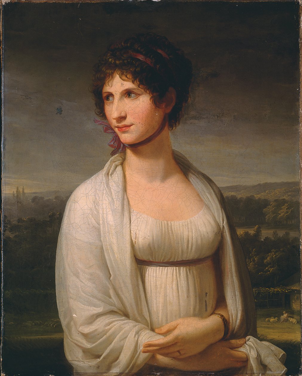 Retrato supostamente Josephine Bonaparte, 1799 de Andrea the Elder Appiani