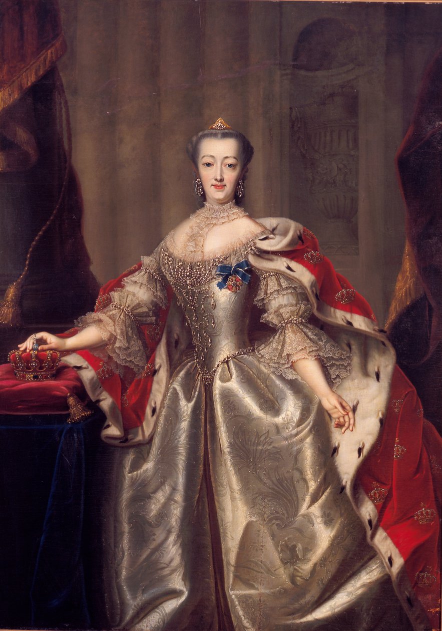 Sophie-Madeleine Brandenburg-Culmbach de Andreas Brünniche