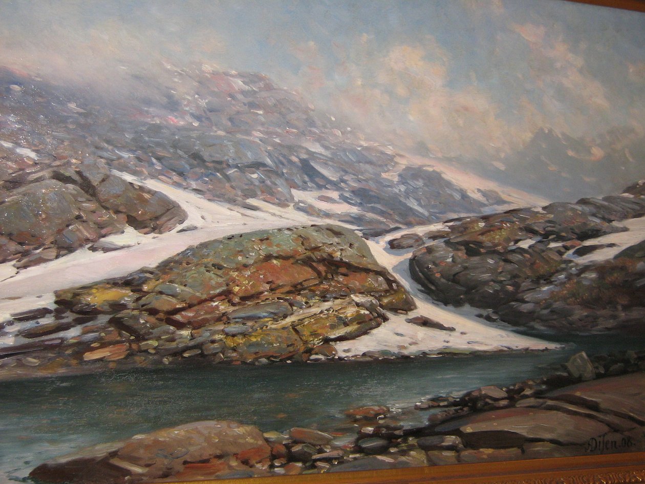 De Jotunheimen, Melkedalen de Andreas Edvard Disen