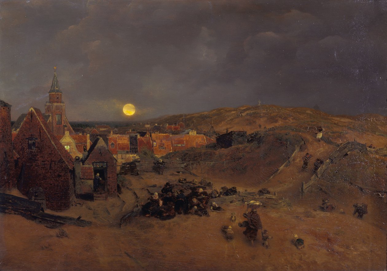 Scheveningen de Andreas Achenbach