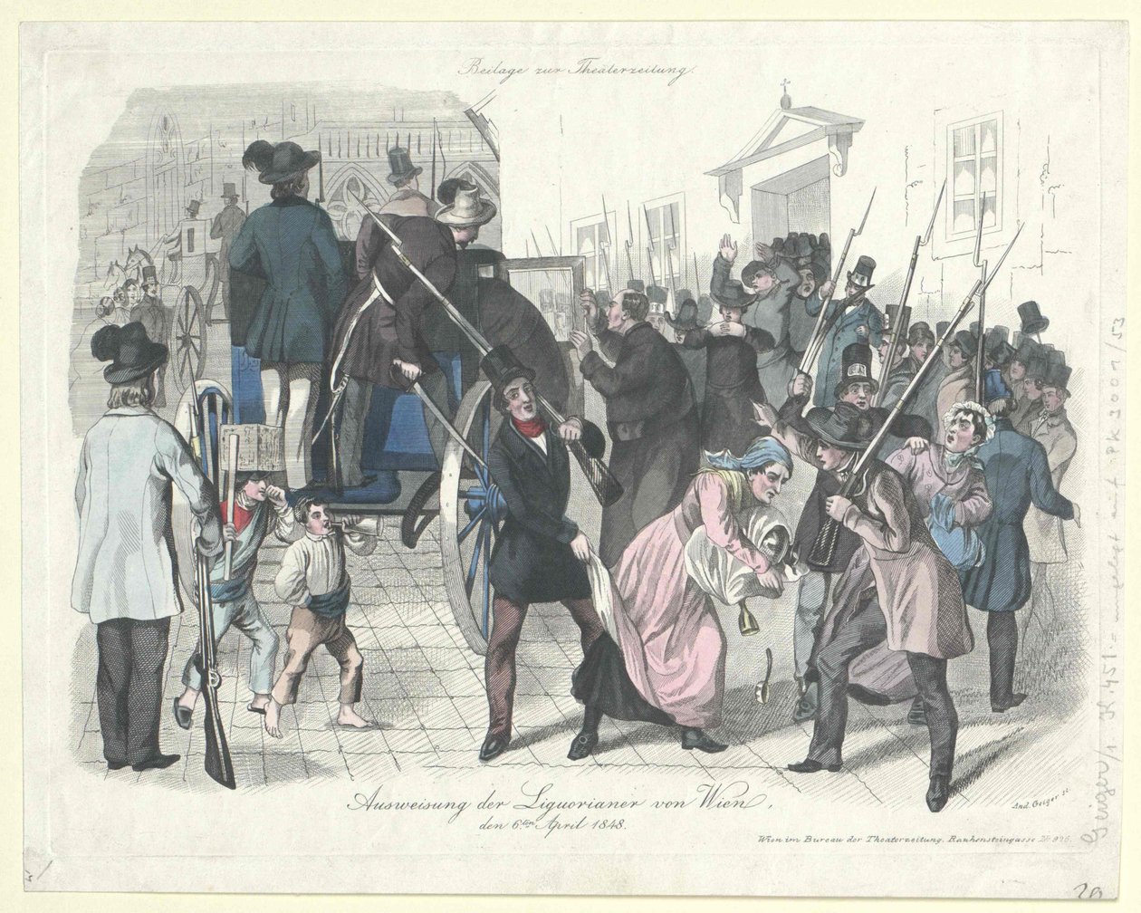 Deportação dos redentoristas de Viena de Andreas Geiger