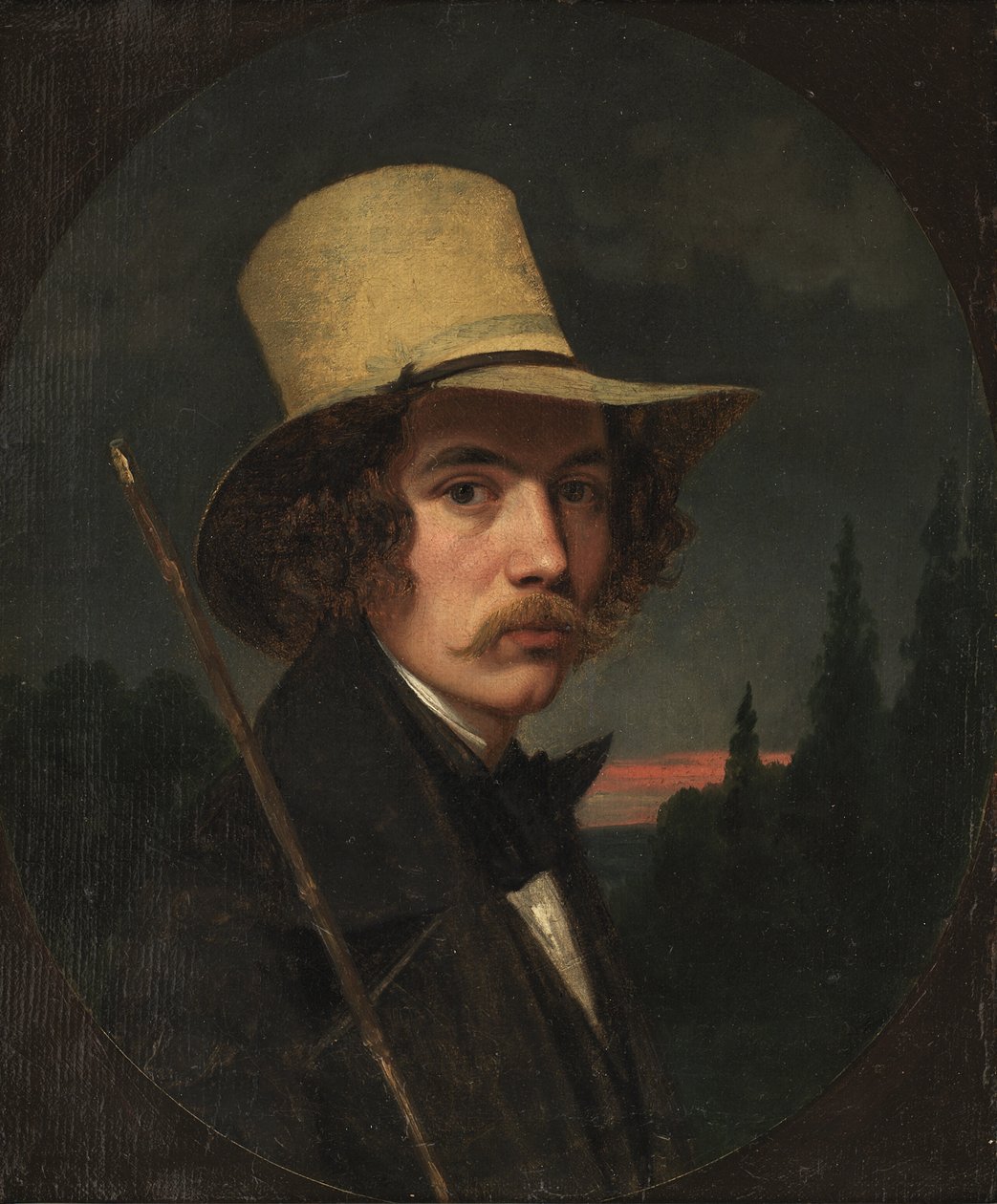 Auto-retrato de Andreas Herman Hunæus