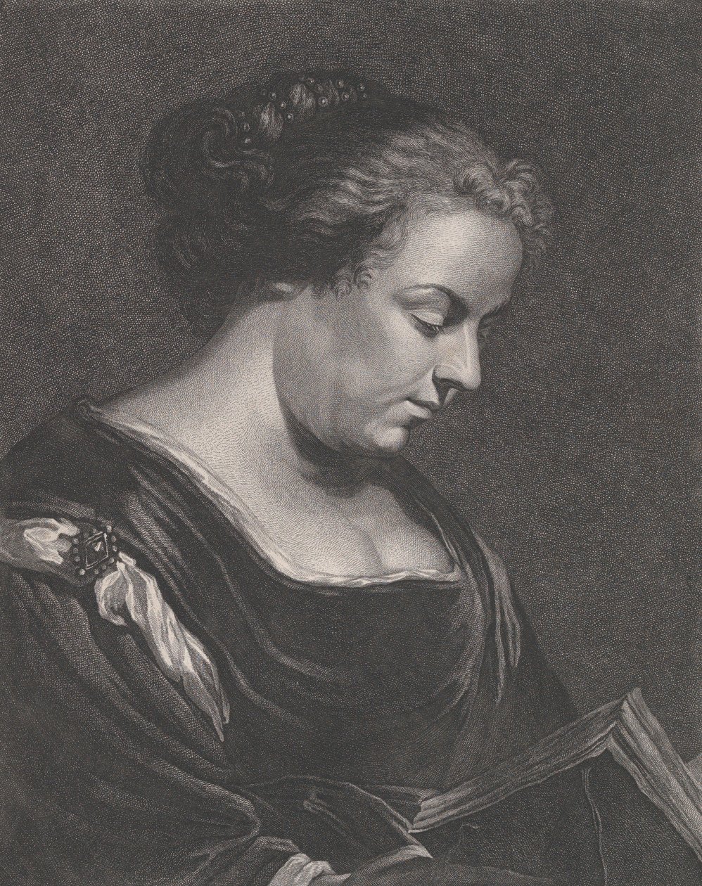 Retrato de Isabella Brant, primeira esposa de Rubens, 1799-1810. de Andreas Ludwig Bissel