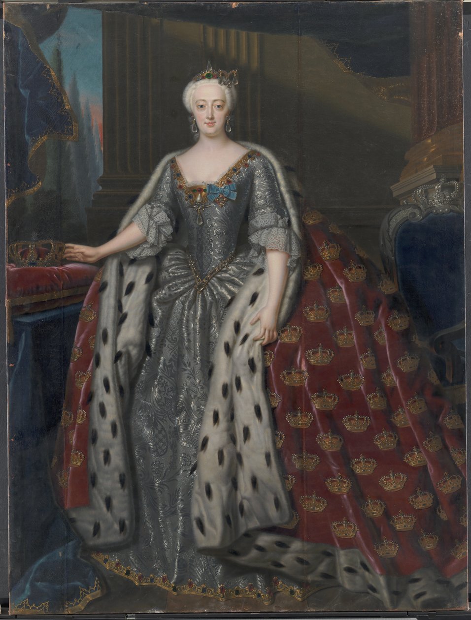 Sofia Madalena, Rainha de Christian VI de Andreas Møller