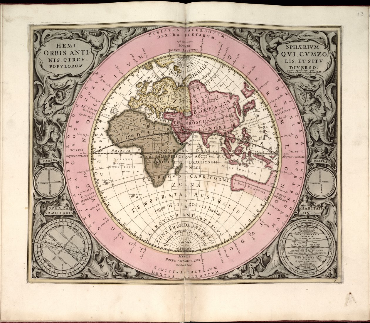 Harmonia macrocósmica de Andreas; Schenk Cellarius