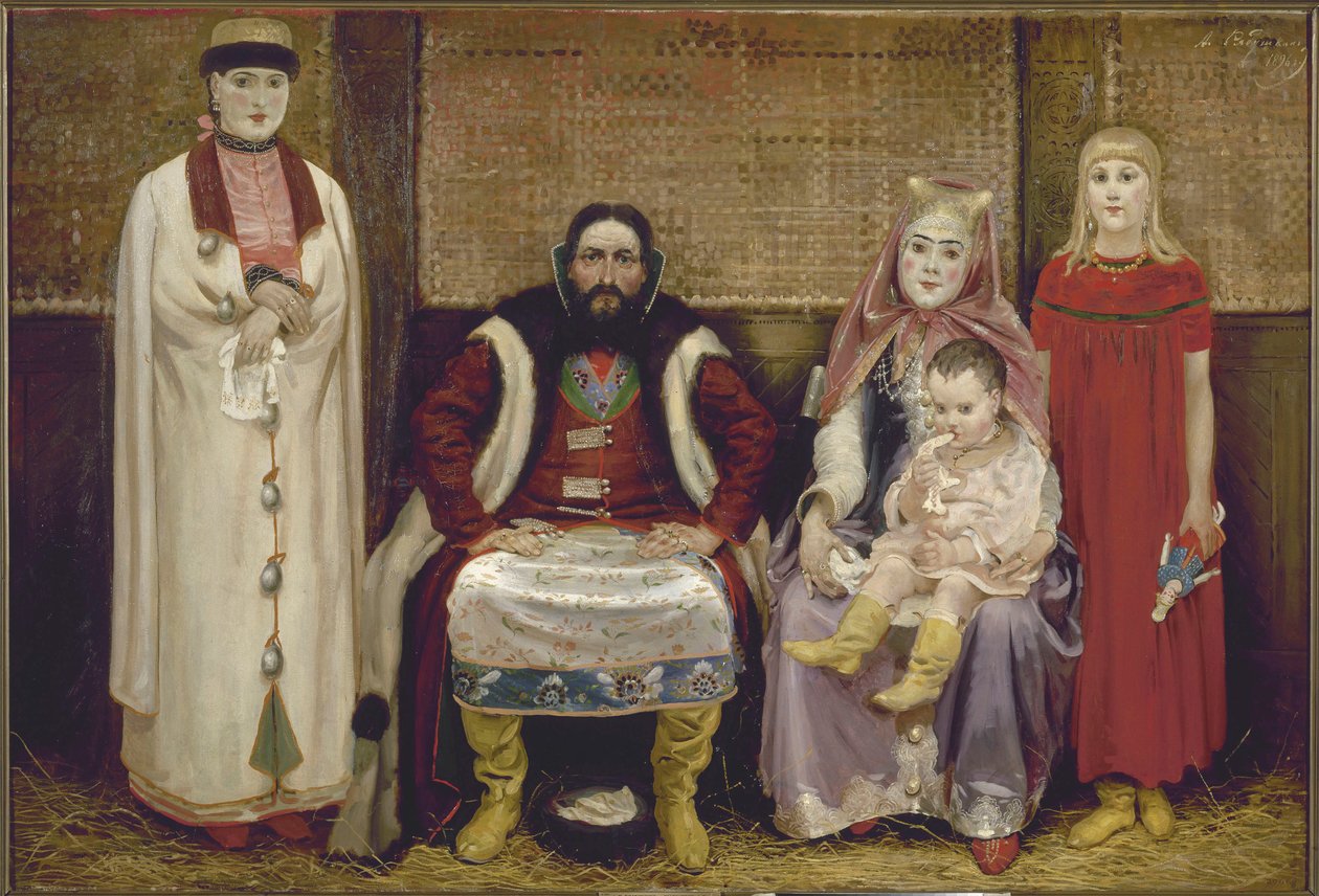 Stanichnaya sloboda, Borisoglebsk Uezd, Tambov gubernia, Rússia de Andrei Petrovich Ryabushkin