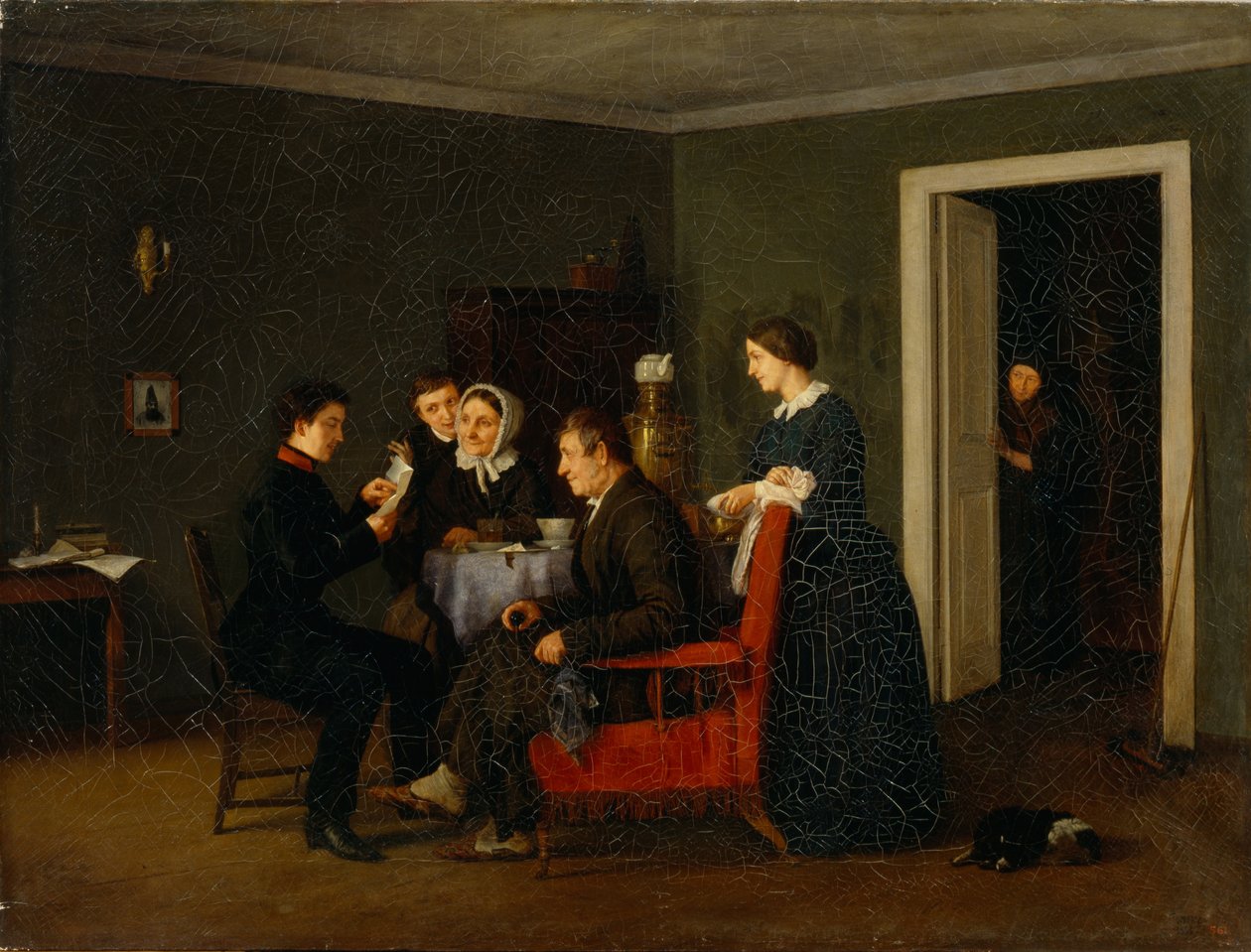 Carta Alegre, 1858 de Andrei Andreyevich Popov