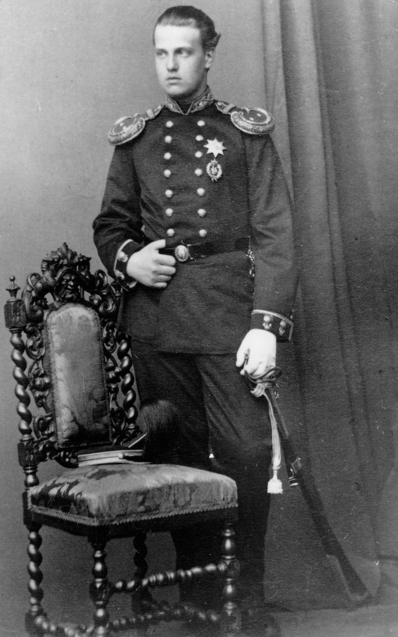 Grão-Duque Alexei Alexandrovich da Rússia, c1865-c1870 de Andrei Deniere