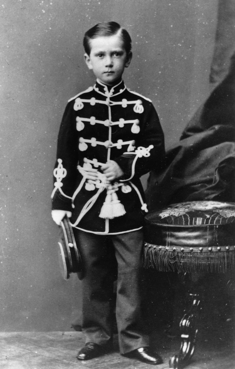 Grão-Duque Paul Alexandrovich da Rússia, c1864-c1867 de Andrei Deniere