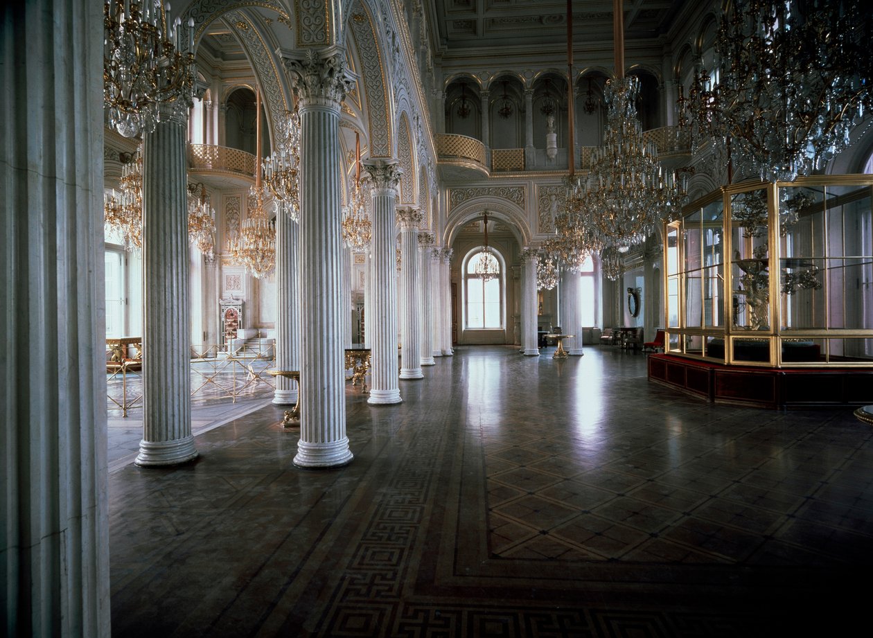 Pavilhão do pequeno eremitério, 1850-1858. de Andrei Ivanovich Stakenschneider