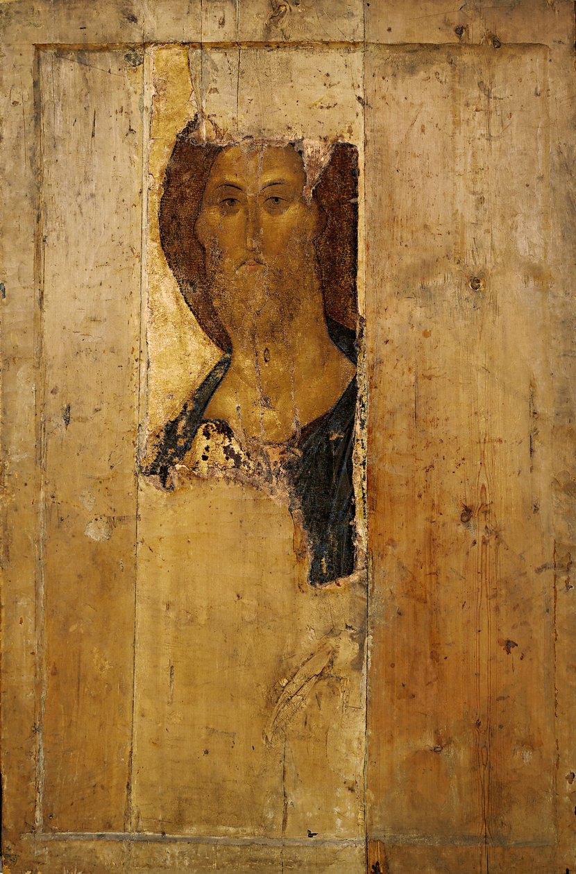 Russo: "Cristo Todo-Poderoso" Salvador. Do Deisus Chin de Andrei Rublev