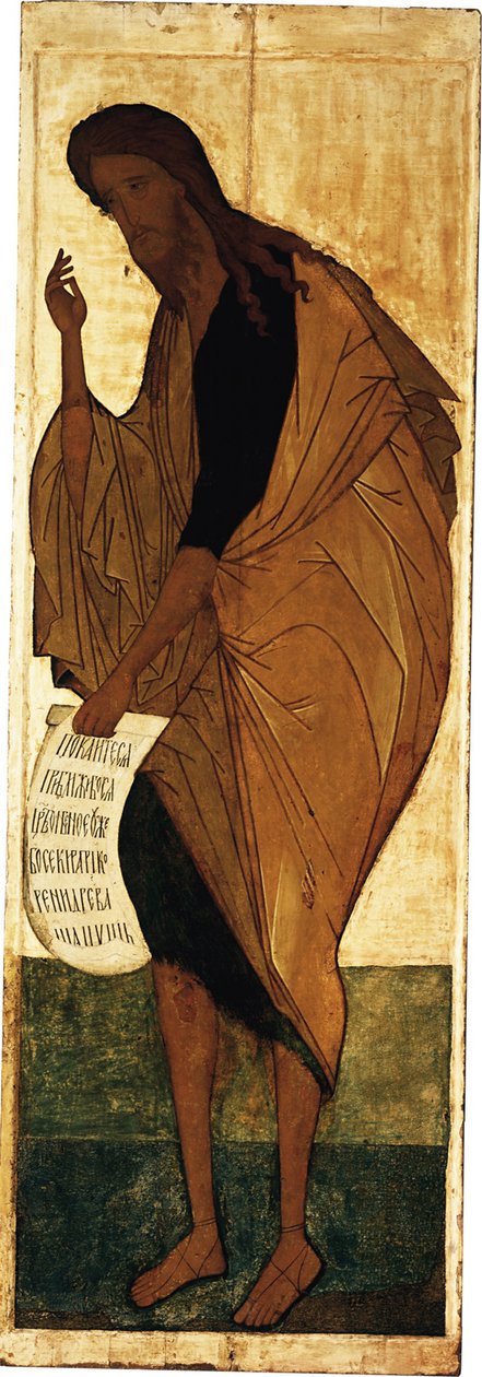 São João Batista, ca 1408 de Andrei Rublev