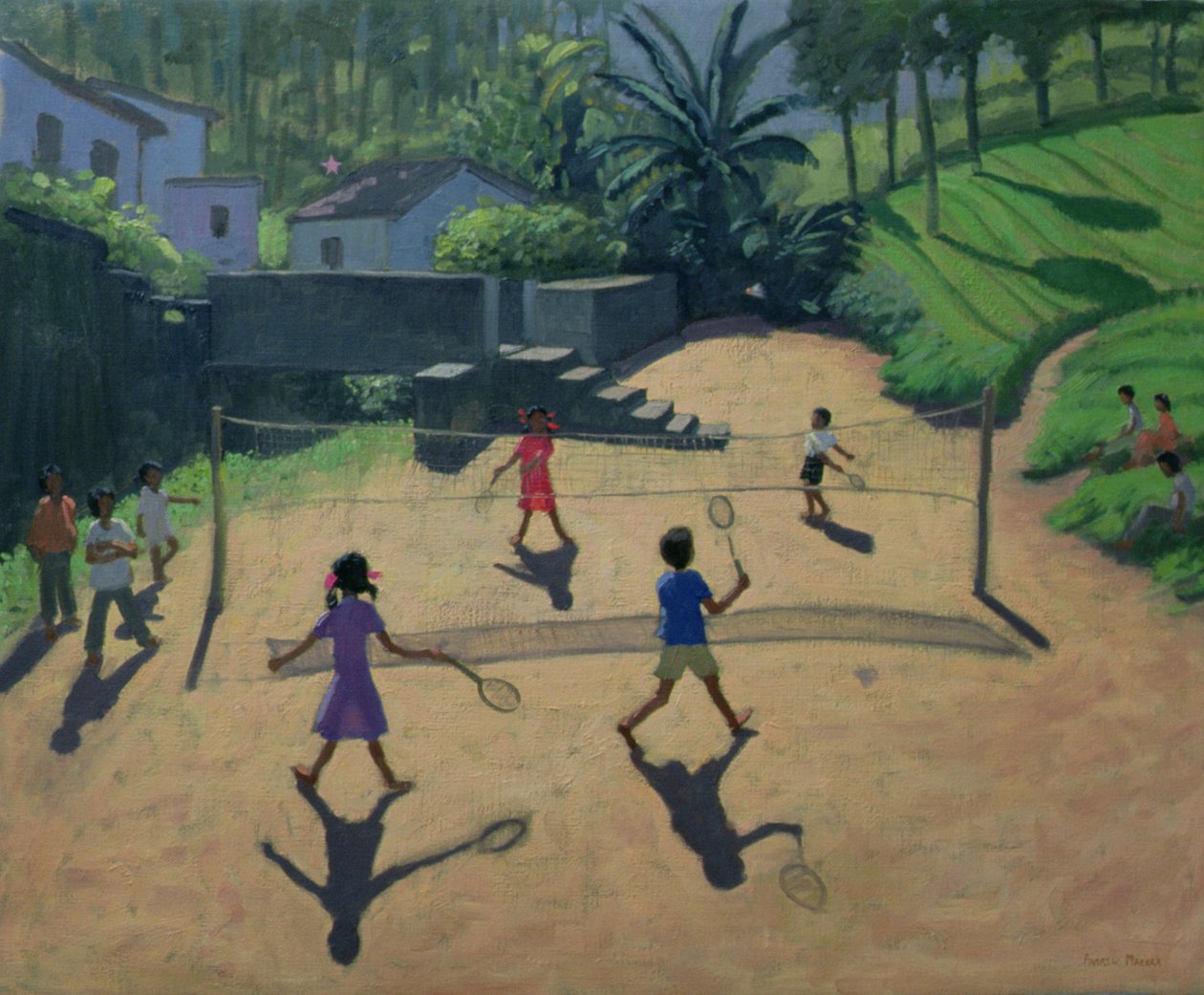 Badminton, Coonoor, Índia de Andrew Macara