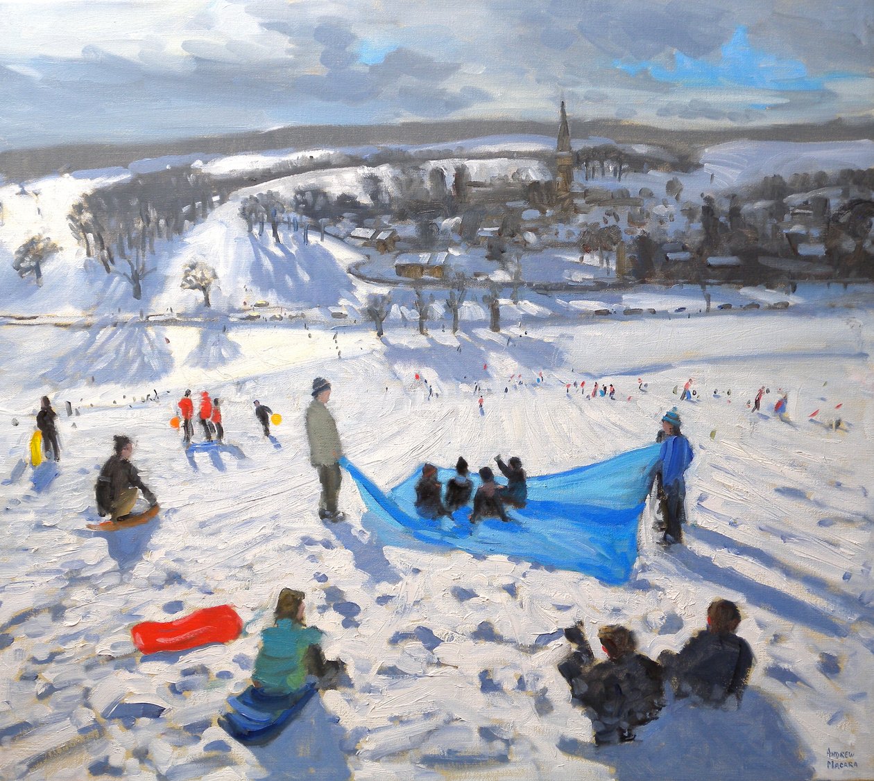 Edensor Village, Chatsworth, 2010 de Andrew Macara