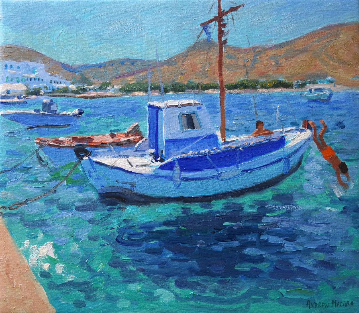 Barcos de pesca de Andrew Macara