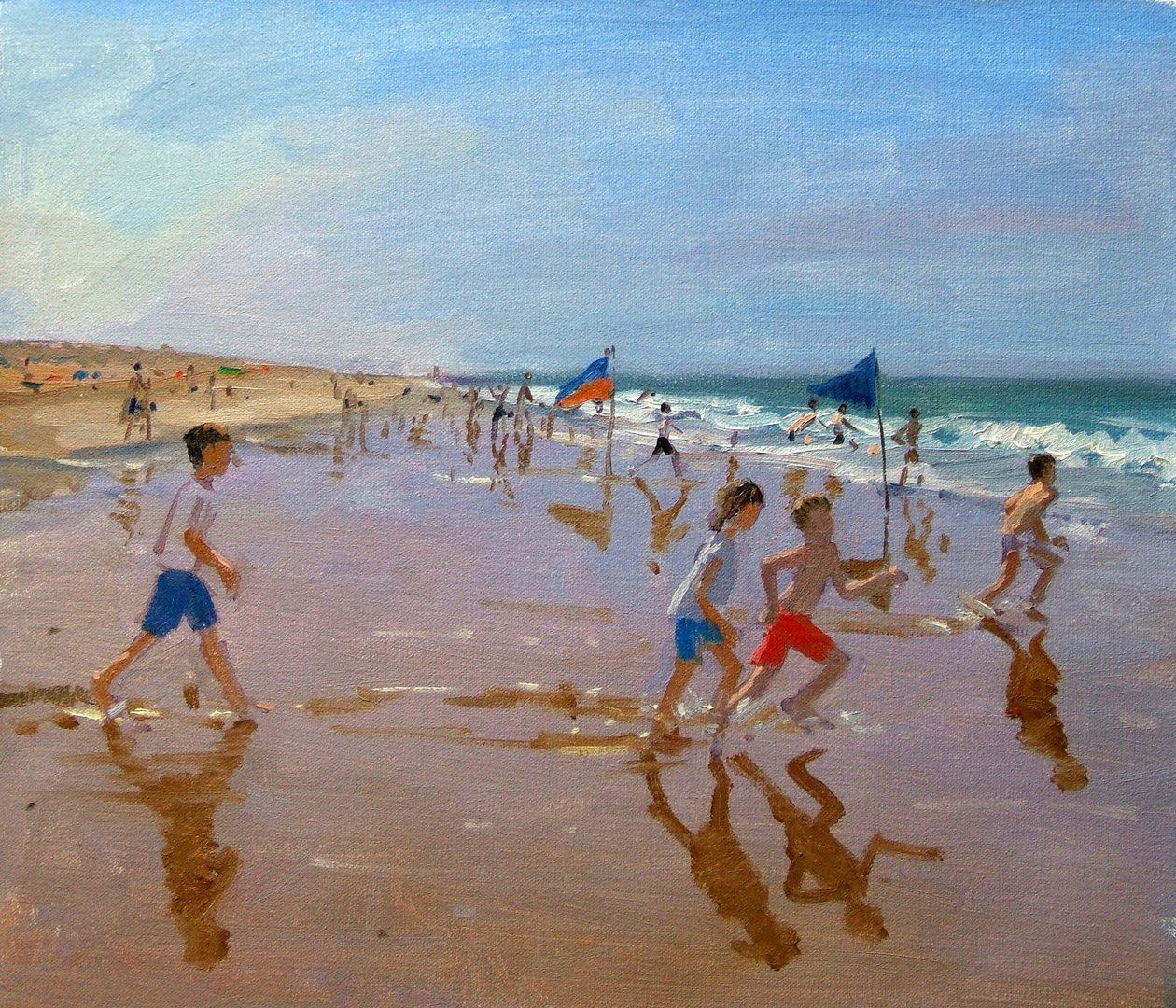 Bandeiras e reflexões, Montalivet de Andrew Macara