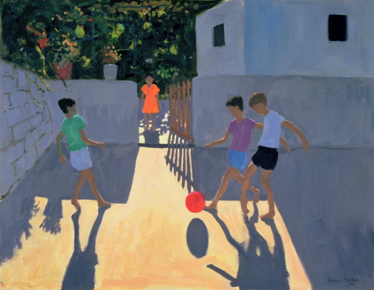 Jogadores de futebol, Kos, 1993 de Andrew Macara