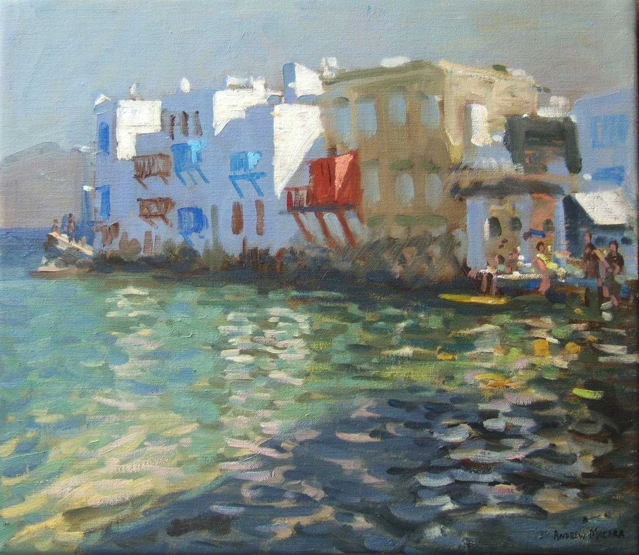 Pequena Veneza, Mykonos de Andrew Macara