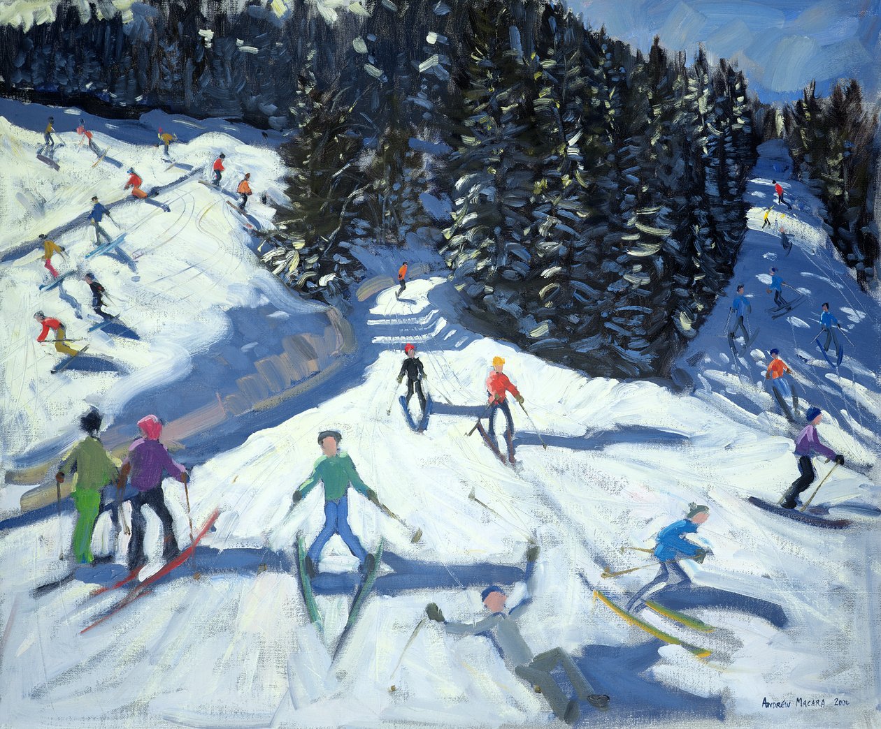 Meio da manhã na pista, 2004 de Andrew Macara