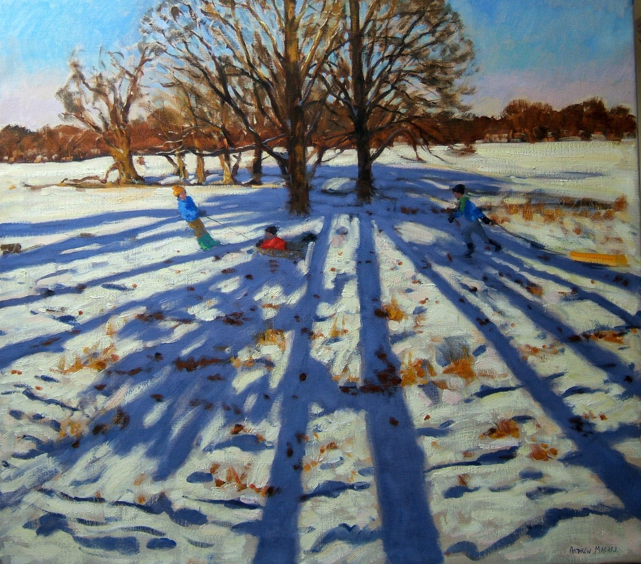 Midwinter, Calke Abbey, Derbyshire de Andrew Macara