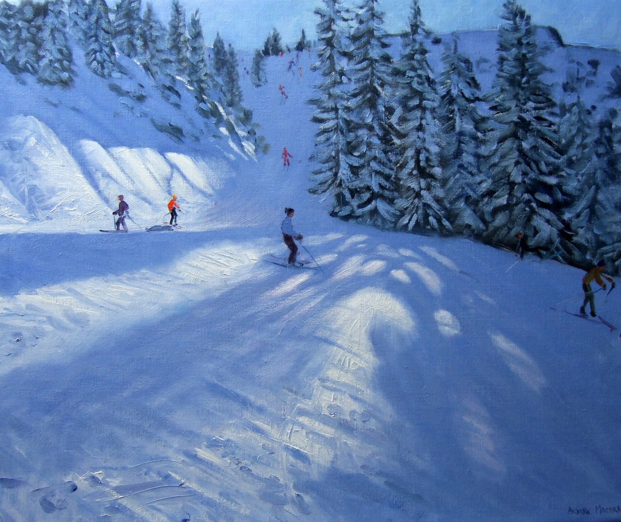 Morzine, pista de esqui de Andrew Macara