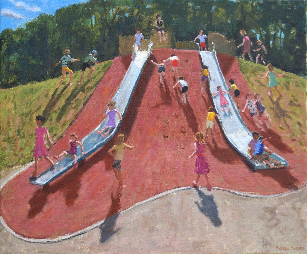 Parque infantil, Marketon Park, Derby, de Andrew Macara
