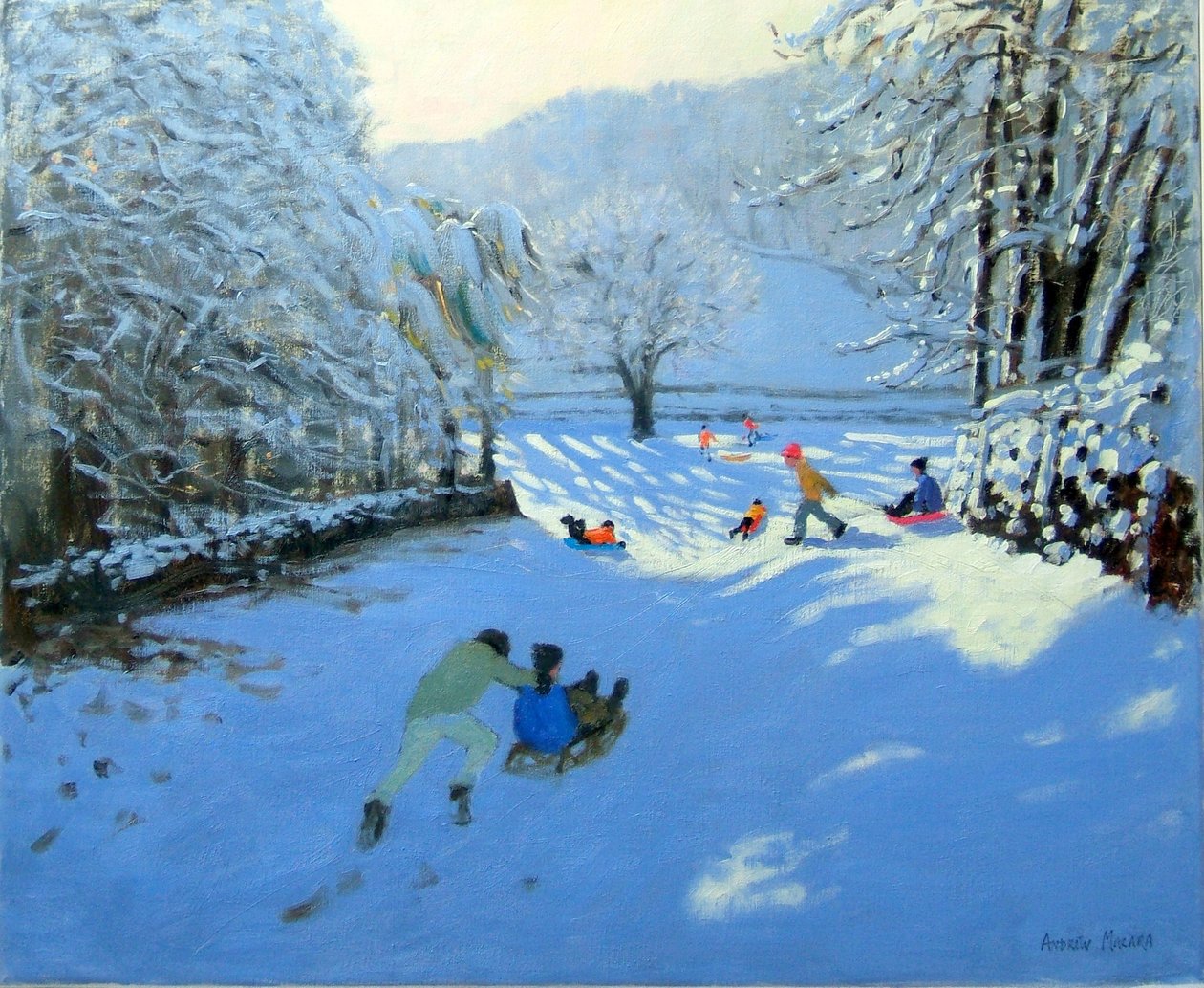 Empurrando o Sledge, Youlgreave de Andrew Macara